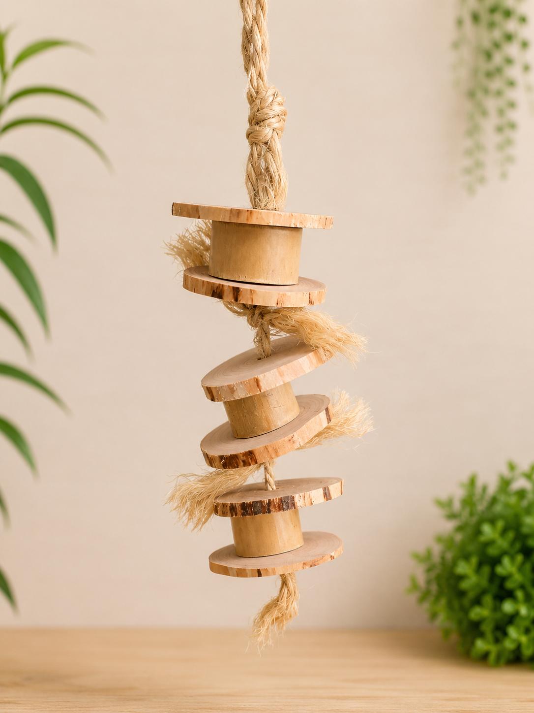 Bamboo Forager Small Parrot Toy