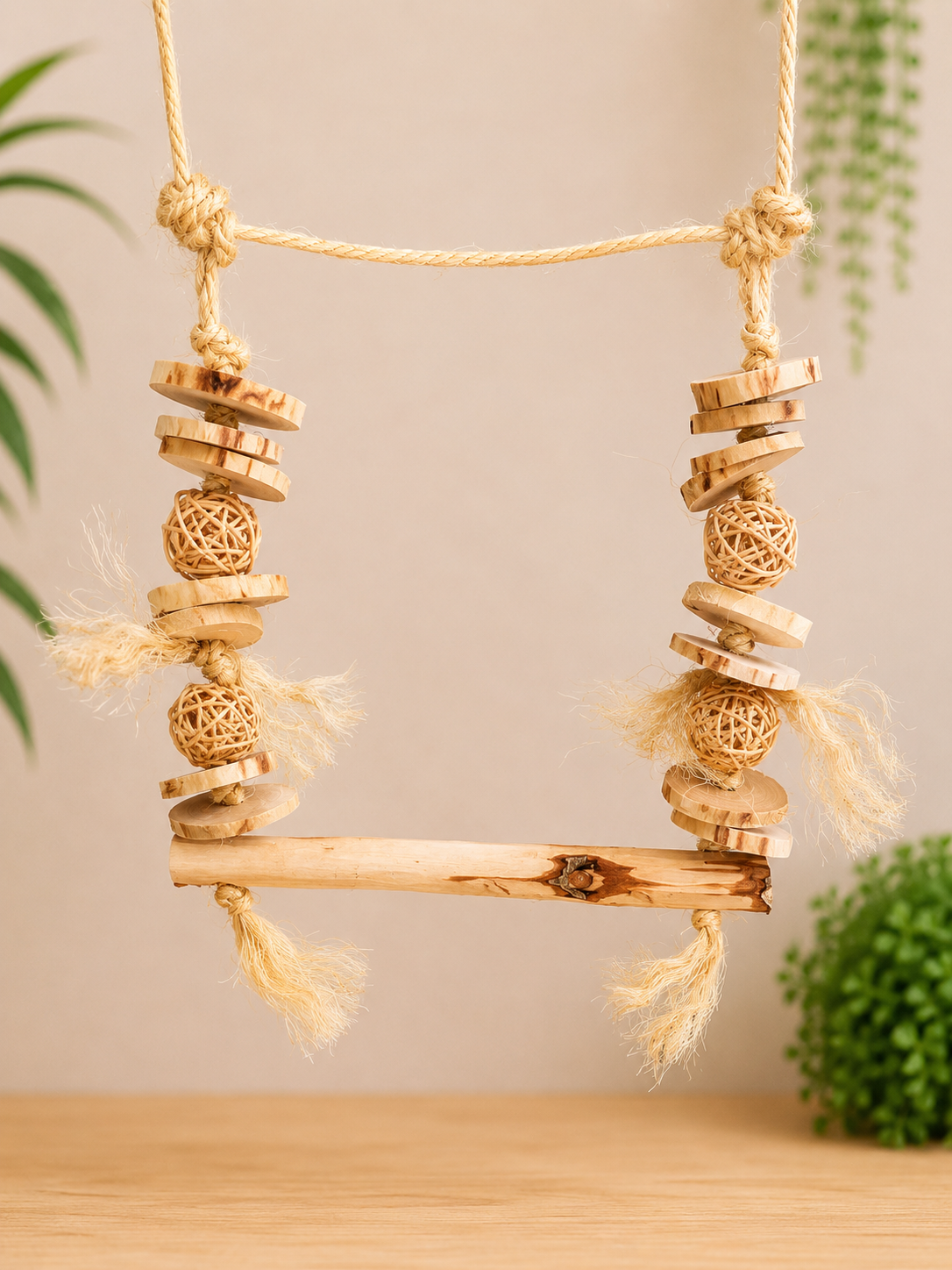 Love Swing Small Parrot Hanging Perch