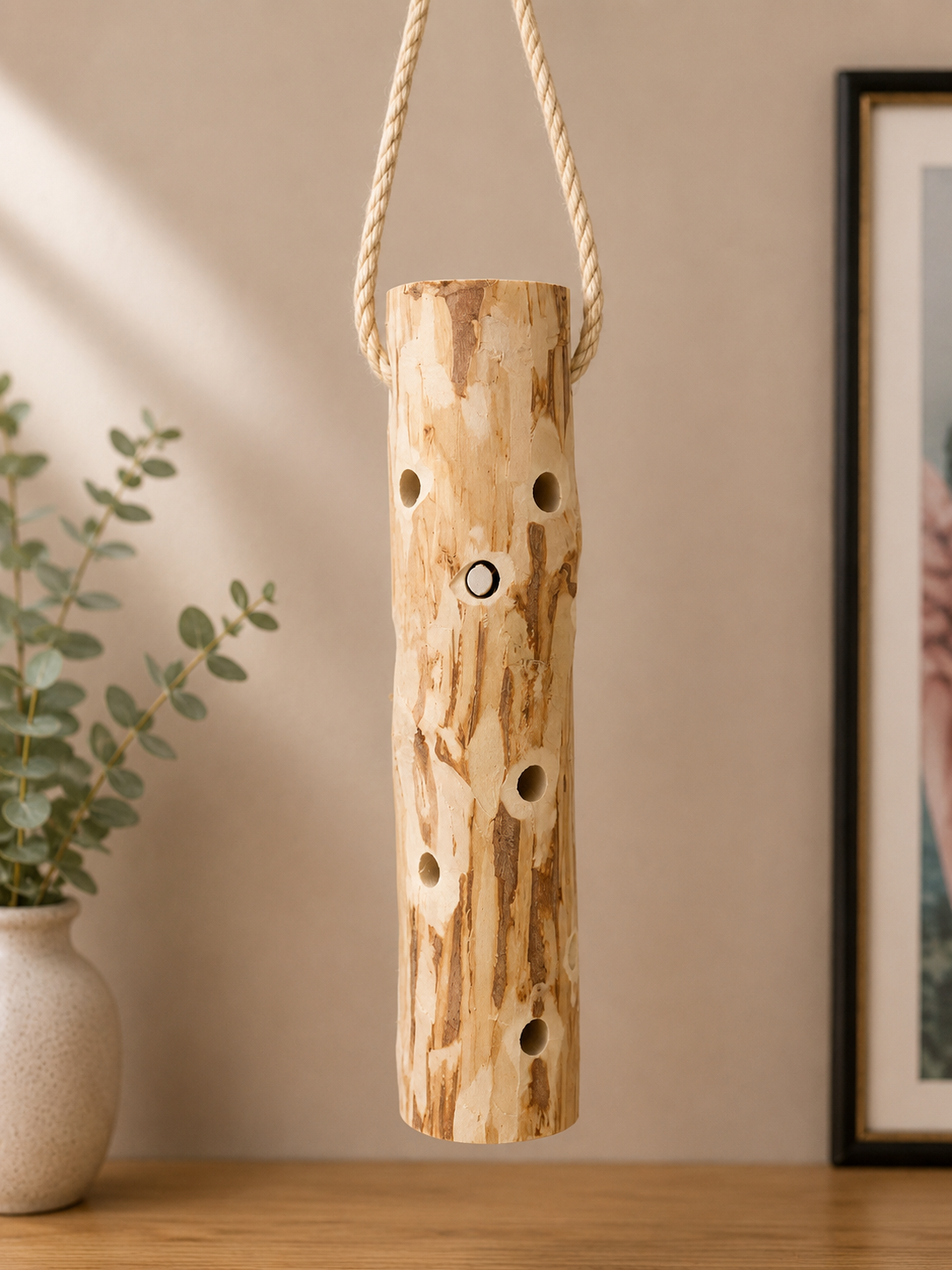 Multi-hole Forager Toy For Parrots