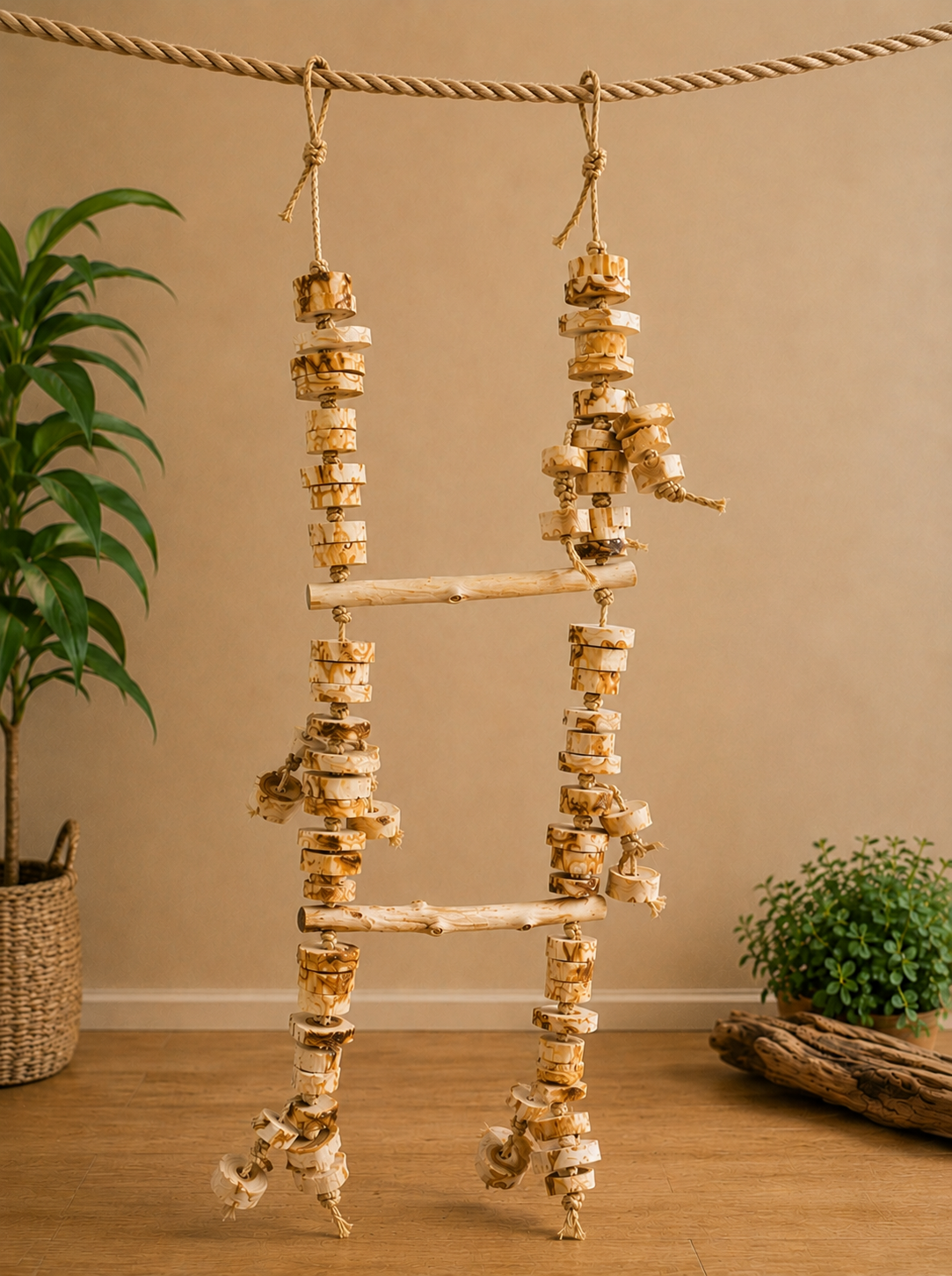 Double Jumbo Mega Swing For Large Parrots