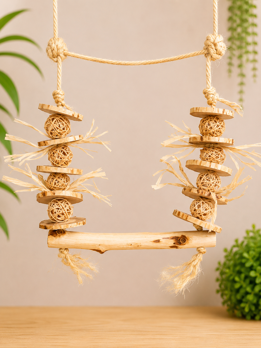 Large Love Swing Small Parrot Perch