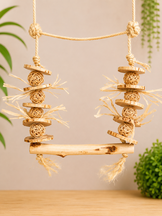 Large Love Swing Small Parrot Perch