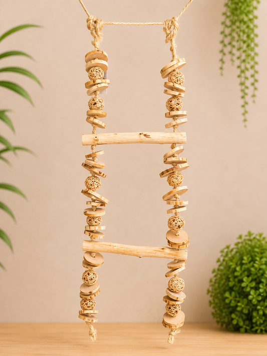 Double Love Swing Small Parrot Hanging Perch