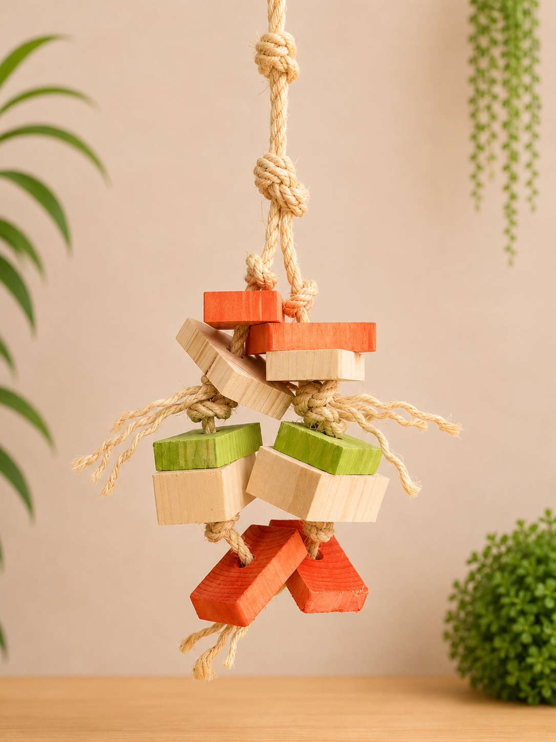 Small & Simple Medium Parrot Toy