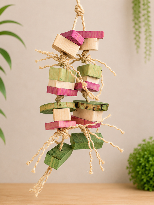 Simple But Wicked Medium Parrot Toy